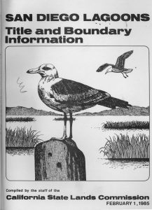 Cover of the 1985 San Diego Lagoons Report